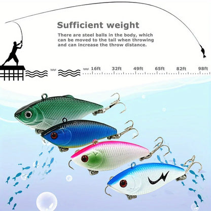 30pcs Fishing Lures Set – Crankbaits, Minnow Baits  for Freshwater & Saltwater