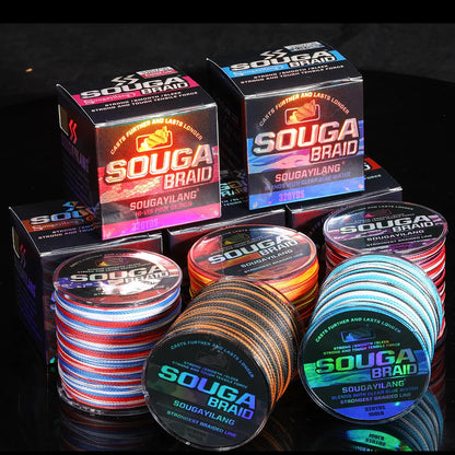 Sougayilang 4 Strand Braided Fishing Line 300M Multifilament  Japanese Braided Fishing line