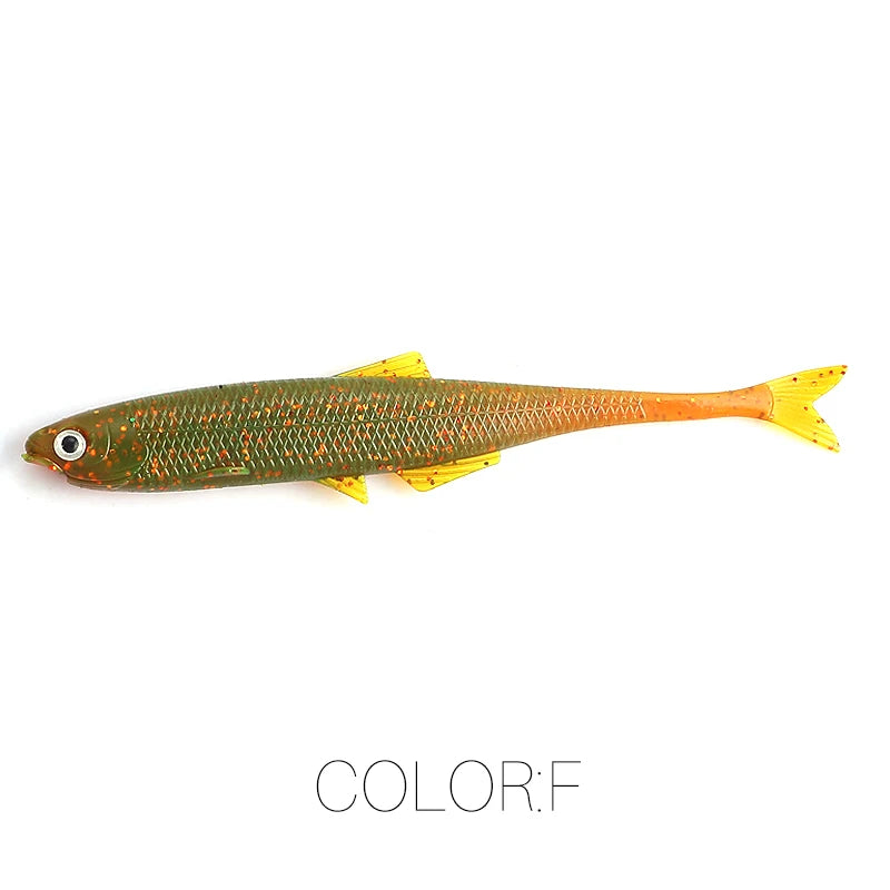 NEW Supercontinent lean ShadTeez 60mm/80mm Perch, Bass, Pike, Zander- Predator Fishing with 3d eyes