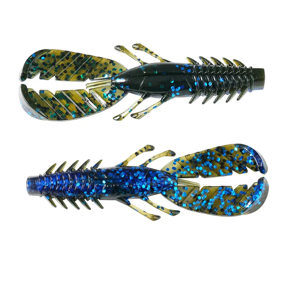 SUNMILESUNMILE 8pcs 75mm2.95inch Craw Baits,Softbats- Bass Baits