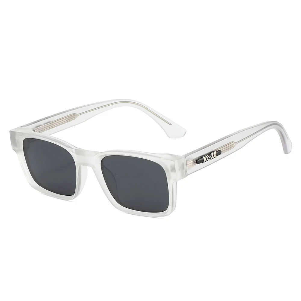 Quality Square Polarized Sunglasses, Metal Core, UV400 Unisex Sun Glasses- Travel, Hiking, Beach, Fishing Eyewear