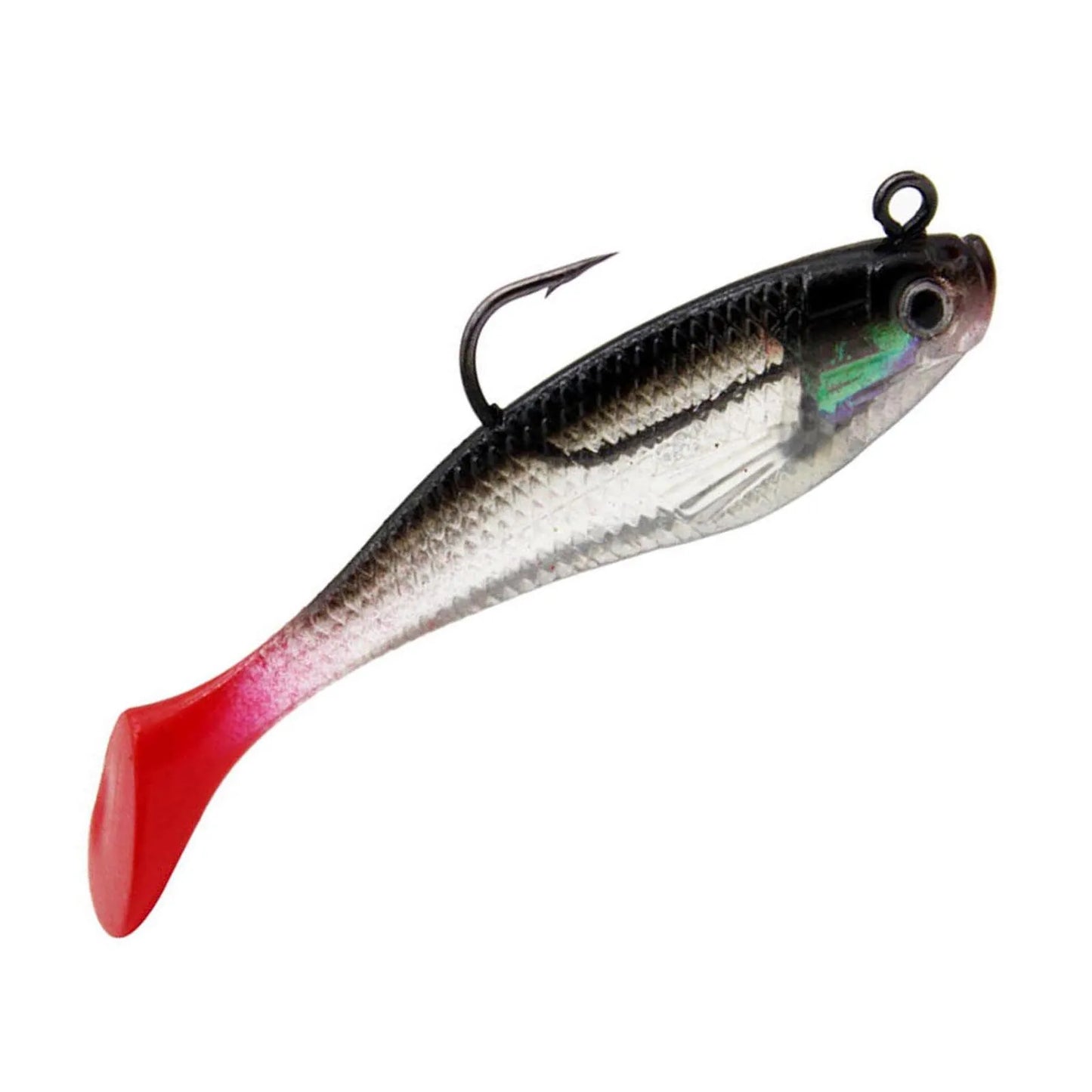 5pcs Soft Artificial Fishing Lures set, Kit Suitable for Freshwater or Saltwater