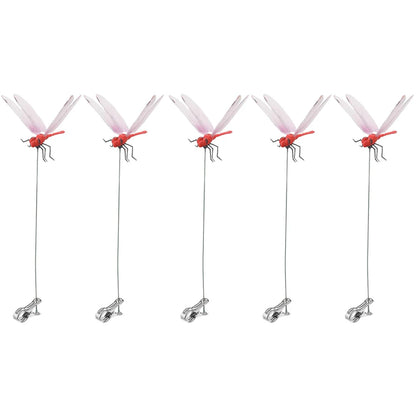 31CM Simulation Dragonfly Clip, Bug Deterrent- Realistic Dragonfly Hat Clip, Bug Repellent Dragonfly