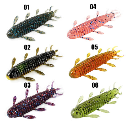 SUNMILE Stick Bait 4.5/5.5cmCasting- Weighted Soft Plastic Lures For Bass Fishing