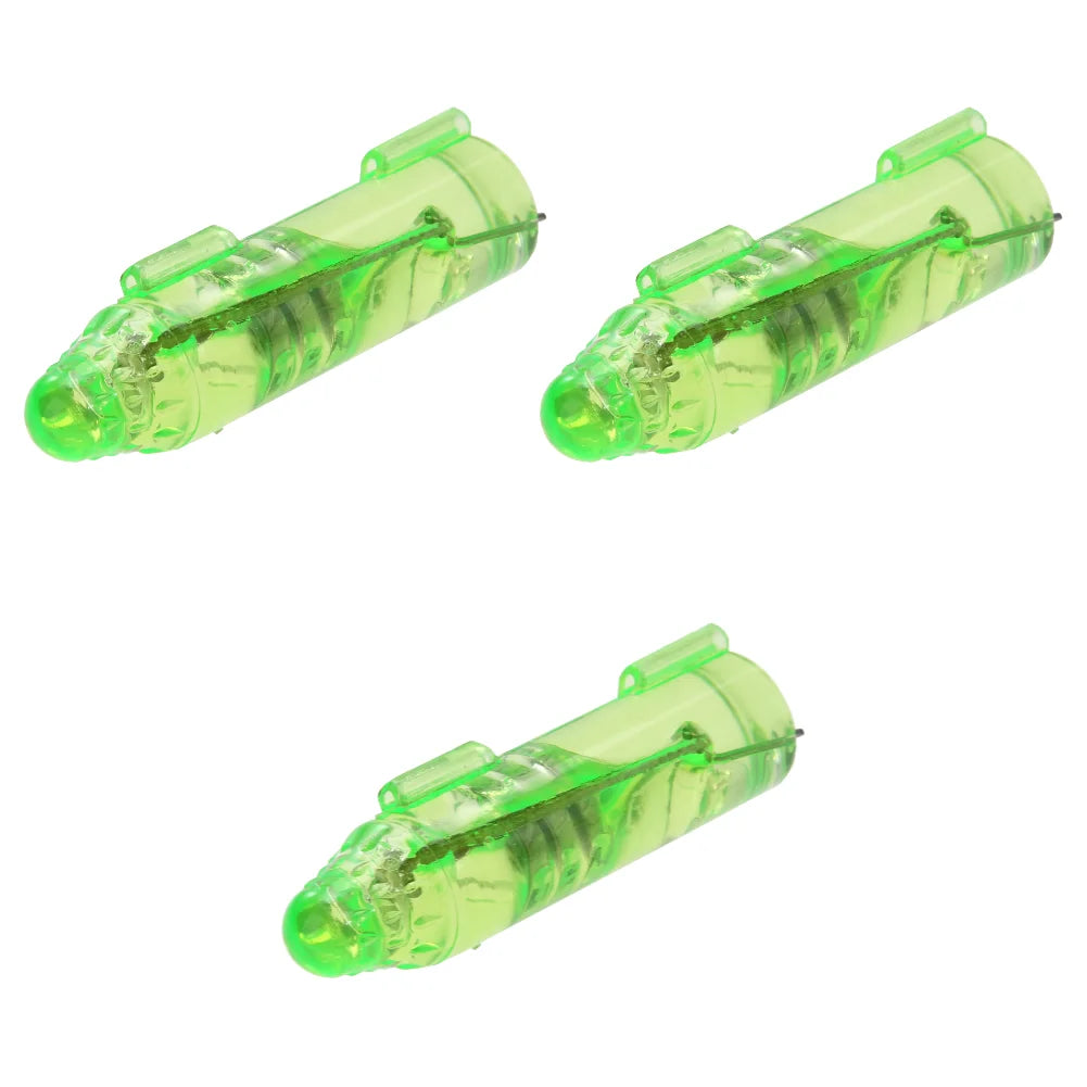1-10PCS Underwater Mini Fish Attraction Indicator Lure LED Flashing Light Bait Fishing Tools Deep Drop Light, Squid Bait