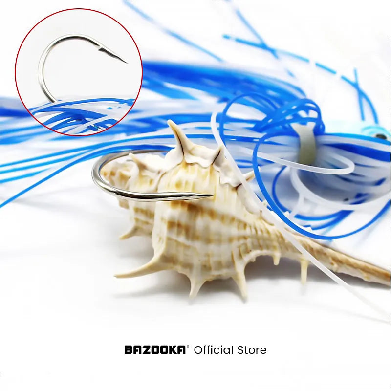 Bazooka 15g 18g Spinnerbait with JIG Skirt For Bass, Pike