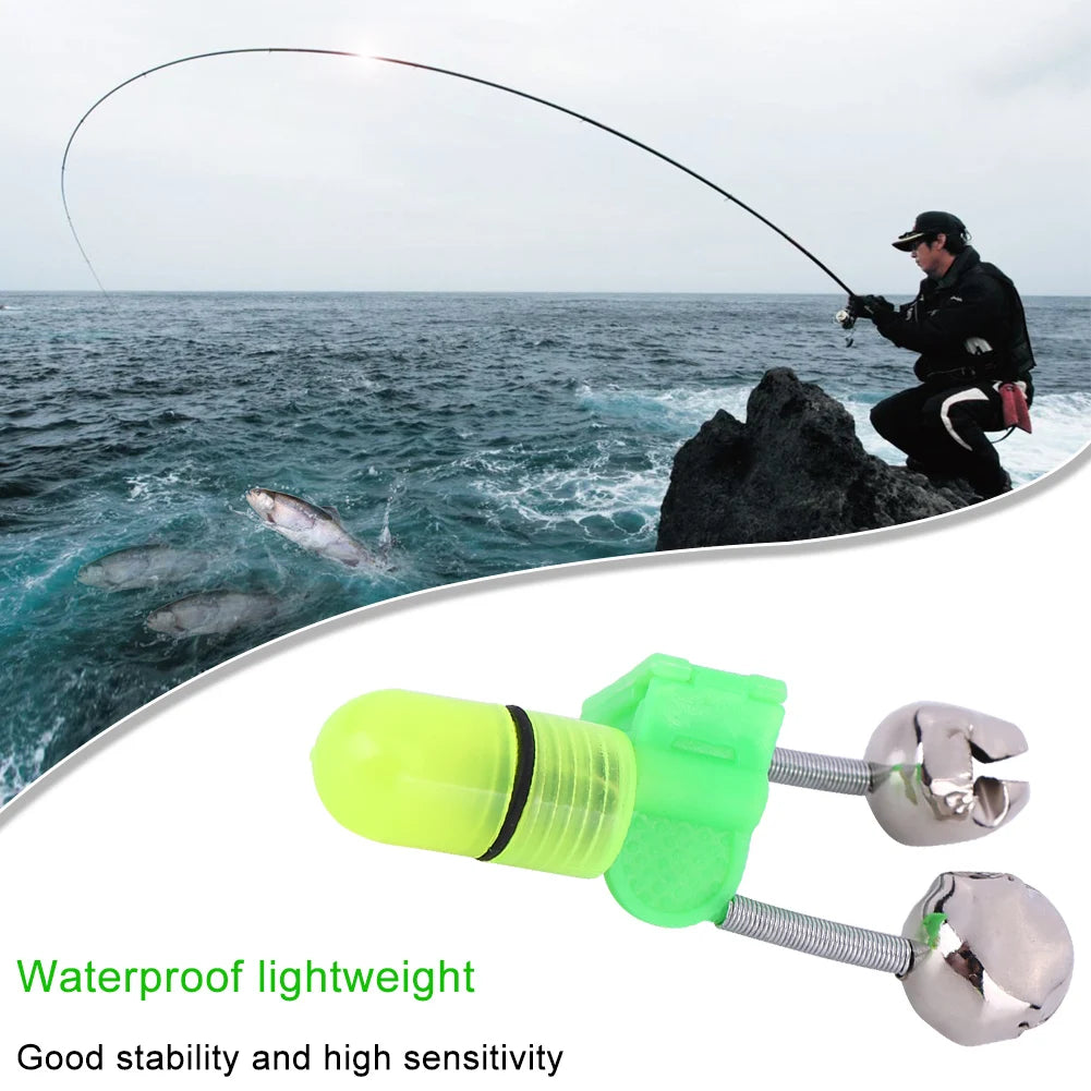 Bite Alarm Night LED Light with Twin Bells Bite Alarm