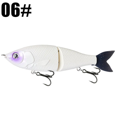 GREENSPIDER 7.09INCH 3.19OZ  Multi Jointed Swimbait  - Slow-Sinking/ Glide Bait
GREAT FOR BASS, PIKE, STRIPER, SNOOK, TARPON, REDFISH & OTHER INSHORE SPECIES