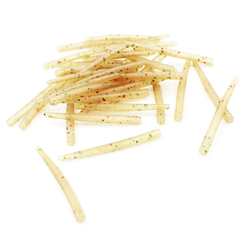 30/50/100pcs Anti Tangle Hook Sleeve Aligner Positioner Tubes Carp Fishing Rig Anti Sleeve Terminal
