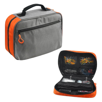 Tackle Bag, Waterproof Soft Plastic Bait Storage Bag for Saltwater Freshwater, Lure Bag , Fishing Tackle Organizer