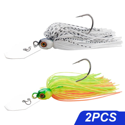 Chatter-Bait 7g/9g/12g/14g/21g  Bladed Jig Kit- For Bass, Walleye, Trout, Pike, Perch