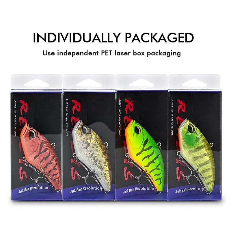MEREDITH Apex Vibe F85mm 24g Wobblers- Lipless Crankbait/ Vibration Bait for Full Depth