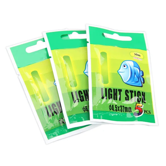 50PCS Fishing Float Light Stick   Fluorescent  Night Float , Glow Stick