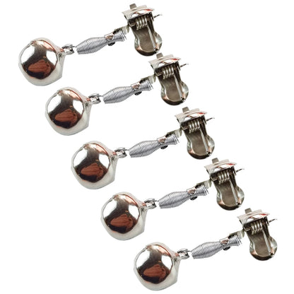 5/10PCS Rod Tip Clamp- Fishing Pole Bite Alarm/ Alert, Adjustable Metal Fish Alarm Bells
