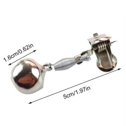 5/10PCS Rod Tip Clamp- Fishing Pole Bite Alarm/ Alert, Adjustable Metal Fish Alarm Bells