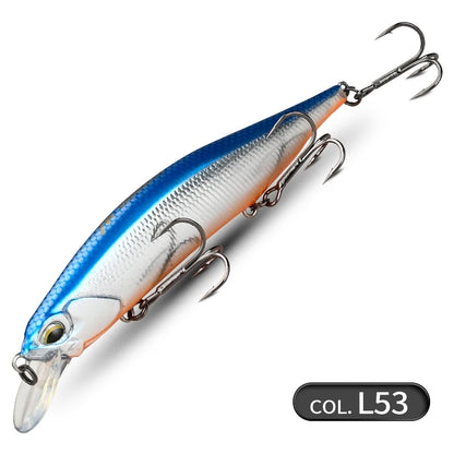 MEREDITH 110SP 17g Suspending Minnow Fishing Lures Saltwater Freshwater Long Casting, Jerkbait