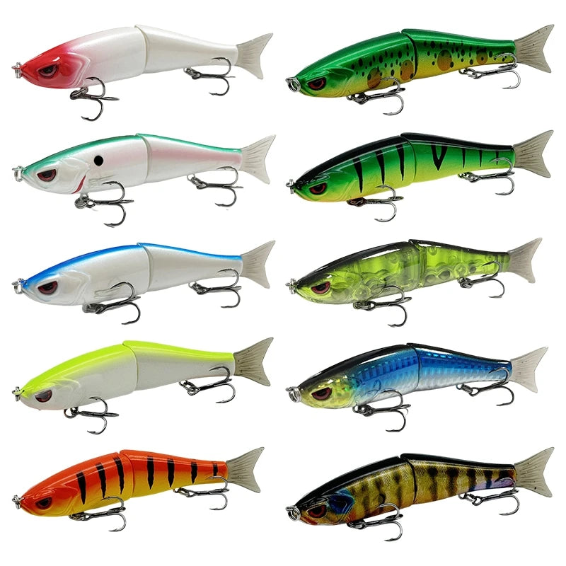 Balam Glide Bait- Pike Lure- Bass, Catfish- Saltwater Hard Lure- Glidebait- Leurre De Pêche