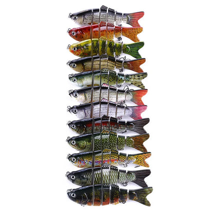 5pcs Bionic Lures, random colors, Bionic Bait-- for All Kinds of Fish