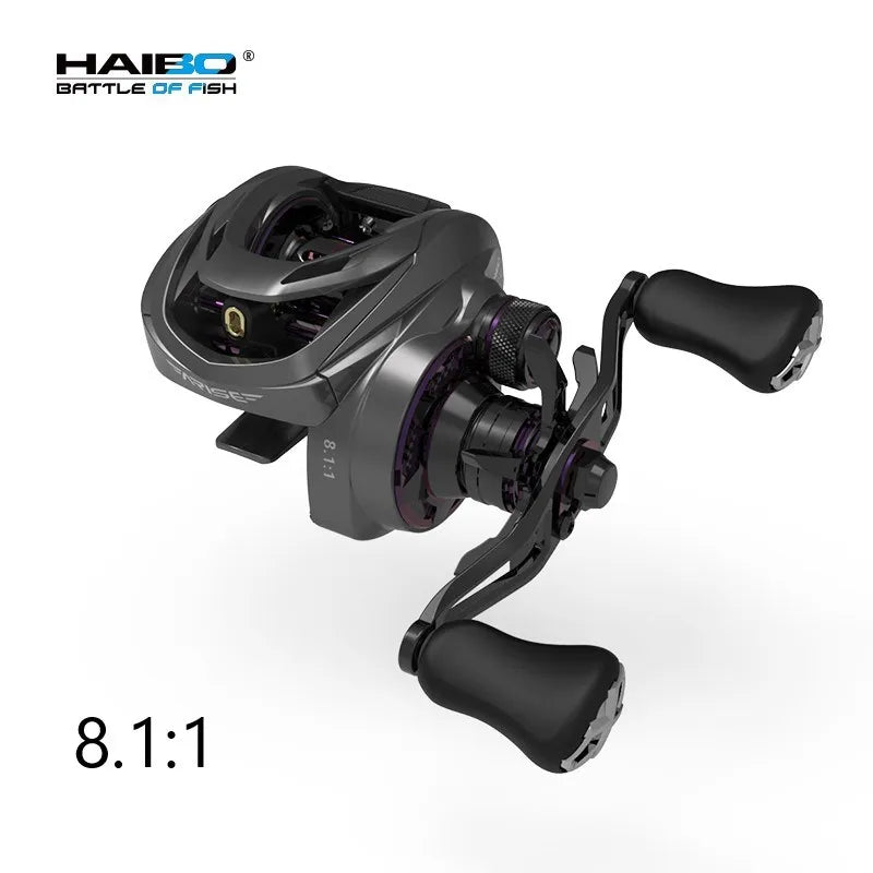 Haibo 23 ARISE PRO/PRO+ Baitcasting Fishing Reel 11B+1RB 6.4:1-8.1:1 Freshwater and Sea, Long Casting- Snakehead