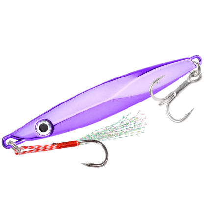 1pcs 40g 30g 20g 15g 10g  Jigging, Saltwater Lures- Practical Tackle