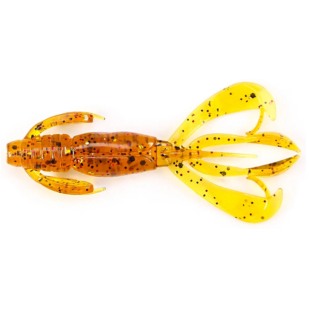 PEAK Floating Crazy Flapper Lures 40mm/60mm SOFT BAITS for Bass