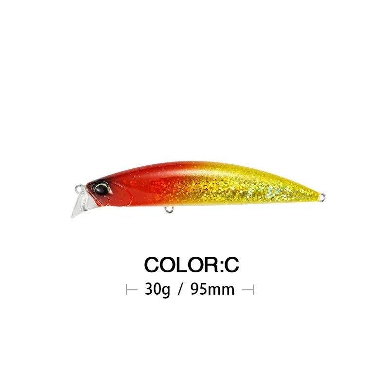 9.5cm 15g SPEARHEAD RYUKI 95S Long Cast, Sinking, Jerkbait
