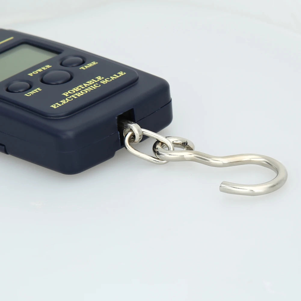 40Kg X 10g Mini LCD, Hanging Fishing Hook Scale