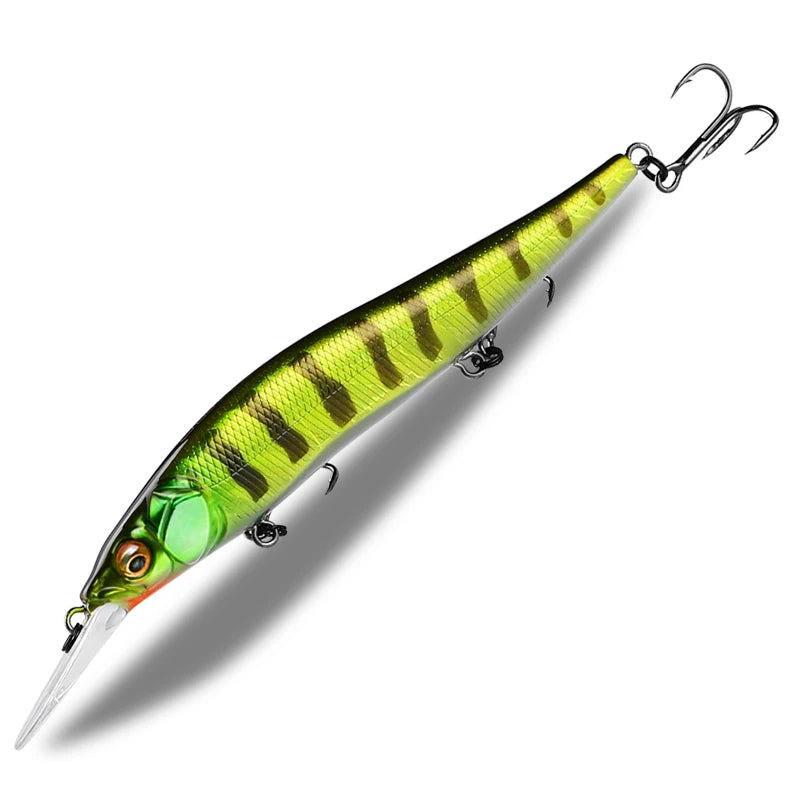 ASINIA Professional  110mm 14g Dives 1.8m/ SP Fishing Lures 
JERKBAIT FOR BASS, PIKE, WALLEYE, TROUT/SALMON, PERCH, CRAPPIE