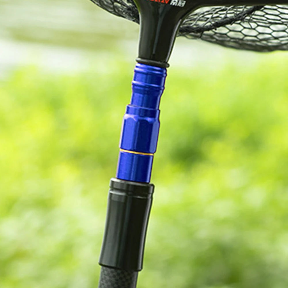 Fish Landing Net Connector, Quick Release Landing Net Head Adapter, Net-Rod Parts
