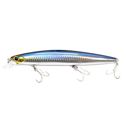 B&U 135mm 27.1g Ultra Long Casting 135S Saltwater Sinking Minnow--GREAT for Seabass, Stripers, Salmon, Steelhead, Coastal Trout, Pike, Musky & other PREDATORS