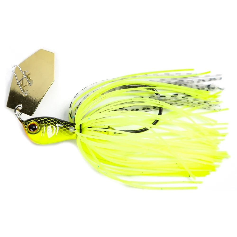 B&U 3/8oz /1/2oz Chatterbait- Bladed Jig for Bass, Pike, Walleye, Steelhead/Salmon and ALL GAMEFISH