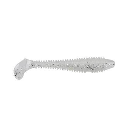 MUKUN 10PCS Micro Soft Paddletails 3.5cm 4cm 5cm for Bass, Pike, Trout, Walleye, Panfish --PERCH KILLER