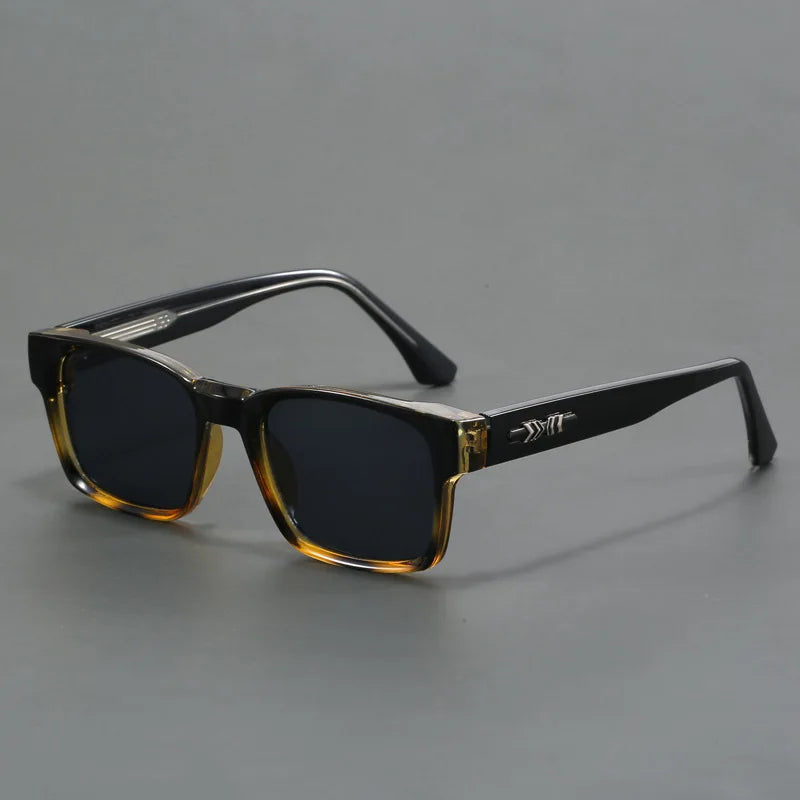 Quality Square Polarized Sunglasses, Metal Core, UV400 Unisex Sun Glasses- Travel, Hiking, Beach, Fishing Eyewear