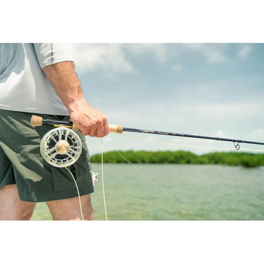 Templefork Outfitters NTR Fly Fishing Reel, New Design for Precision Casting and Smooth Line Retrieval in Freshwater and Saltwater