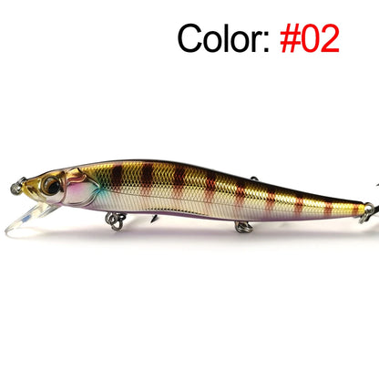 THETIME 110mm/14g PS110 SP  Jerkbait with Tungsten Weight System-for Bass, Pike, Walleye, Trout, Perch, Crappie