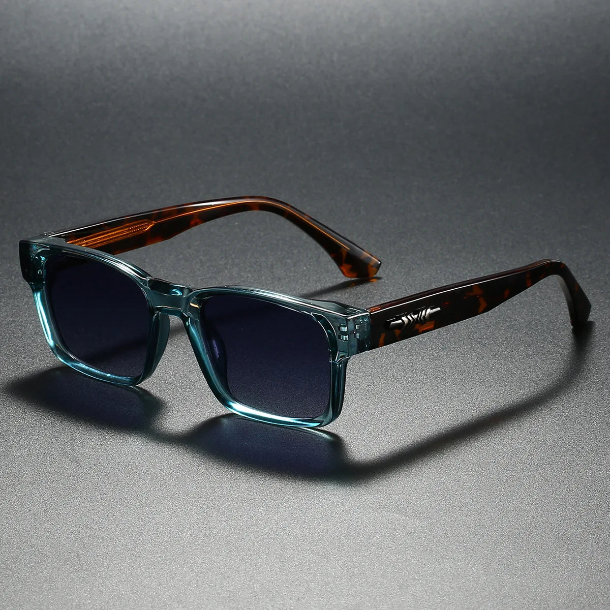 Quality Square Polarized Sunglasses, Metal Core, UV400 Unisex Sun Glasses- Travel, Hiking, Beach, Fishing Eyewear