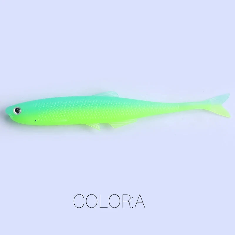NEW Supercontinent lean ShadTeez 60mm/80mm Perch, Bass, Pike, Zander- Predator Fishing with 3d eyes