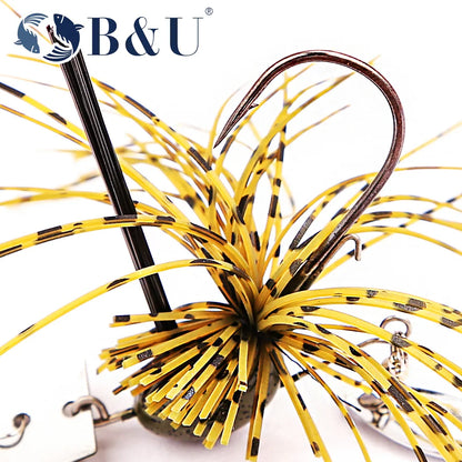 B&U Bladed Chatterbait Jig- Pike, Bass, Trout, Walleye