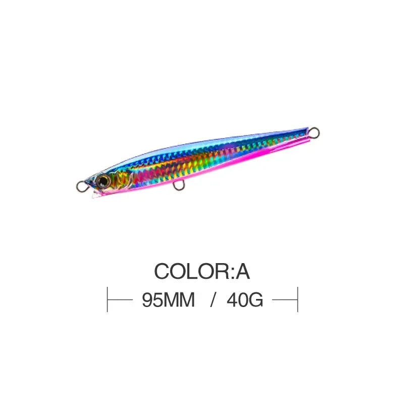 9.5cm 15g SPEARHEAD RYUKI 95S Long Cast, Sinking, Jerkbait