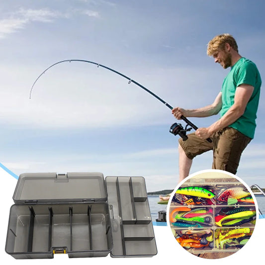 Portable Lure Tackle Box, Removable Plastic inserts