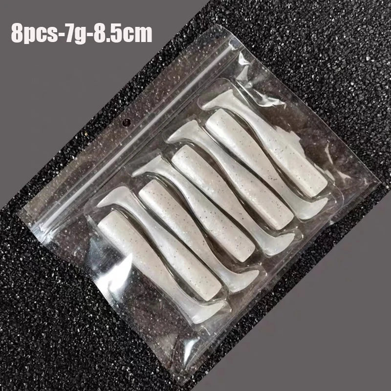 5PCS 44g Artificial Bait Lumious/Glow Mackerel Sea Bullet Bass Snapper Fishing - Swimbait, Jigging