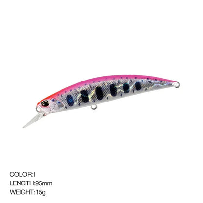 9.5cm 15g SPEARHEAD RYUKI 95S Long Cast, Sinking, Jerkbait