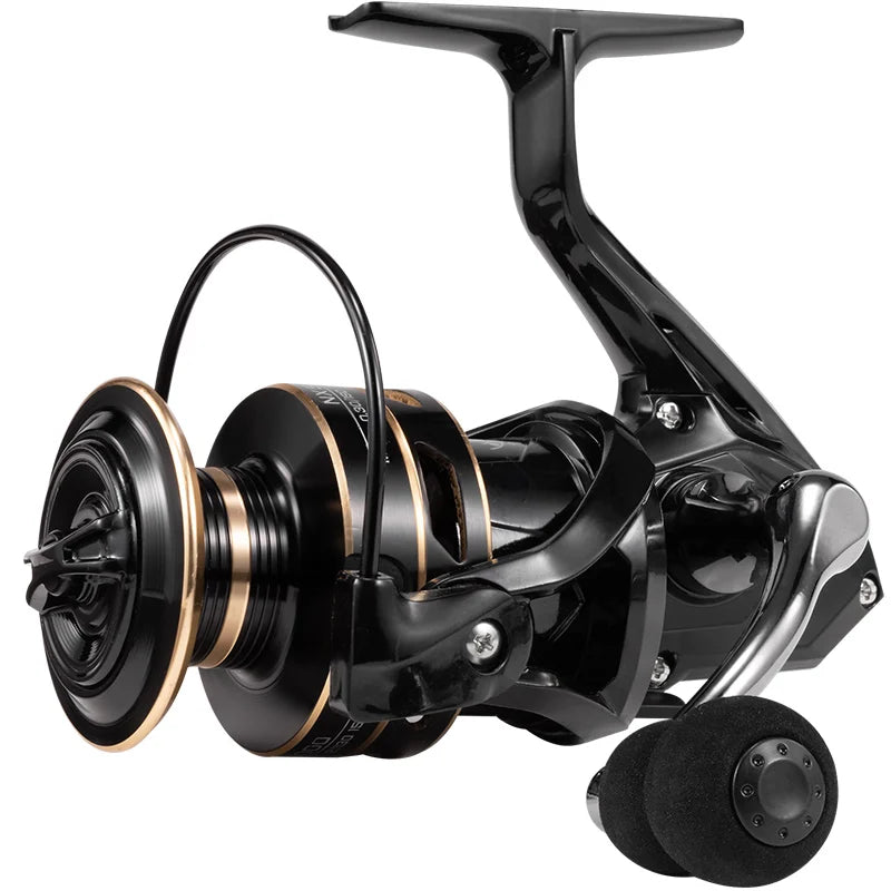 NX Spinning Reel, 10KG Max Drag Power, High Speed,  Adapt to Any Water Body