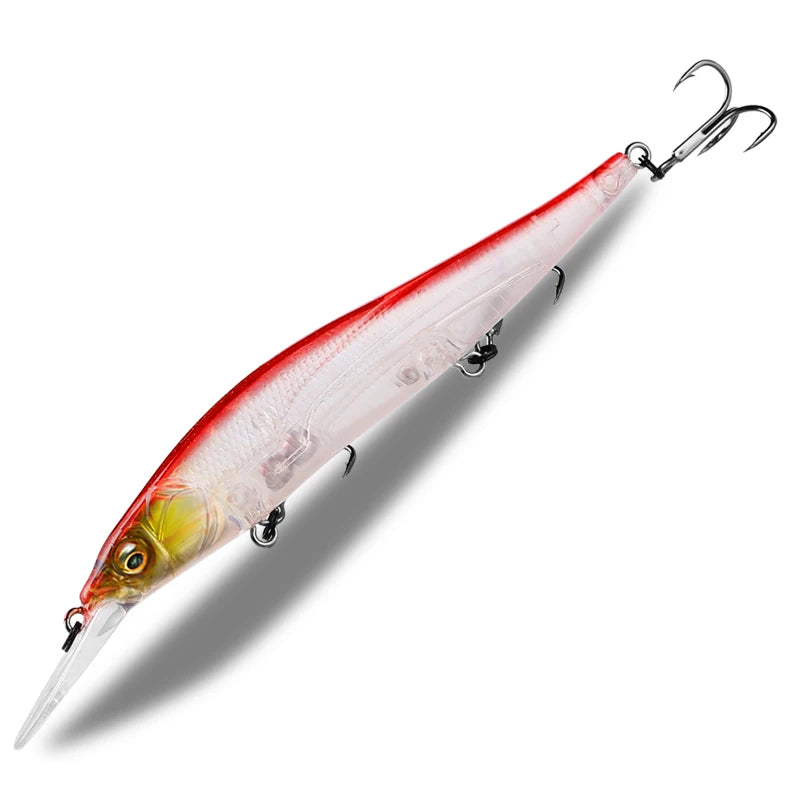 ASINIA Professional  110mm 14g Dives 1.8m/ SP Fishing Lures 
JERKBAIT FOR BASS, PIKE, WALLEYE, TROUT/SALMON, PERCH, CRAPPIE