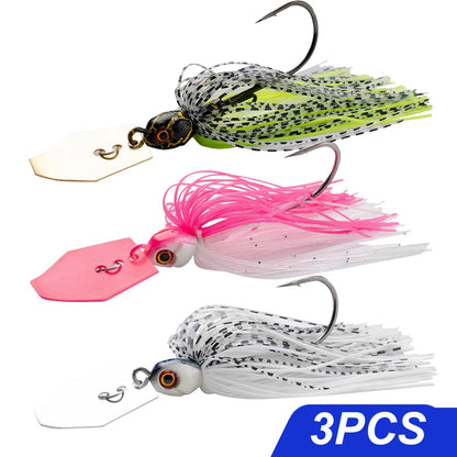 Chatter-Bait 7g/9g/12g/14g/21g  Bladed Jig Kit- For Bass, Walleye, Trout, Pike, Perch