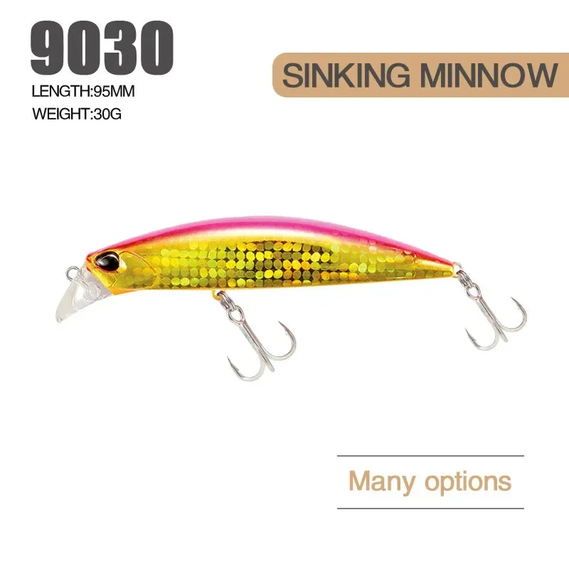 9.5cm 15g SPEARHEAD RYUKI 95S Long Cast, Sinking, Jerkbait
