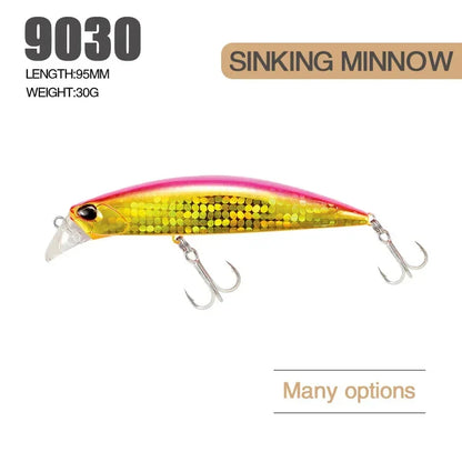 9.5cm 15g SPEARHEAD RYUKI 95S Long Cast, Sinking, Jerkbait
