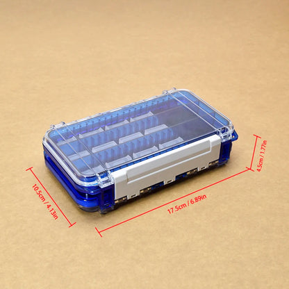 Waterproof Fishing Tackle Box- Double-Sided Lure Box