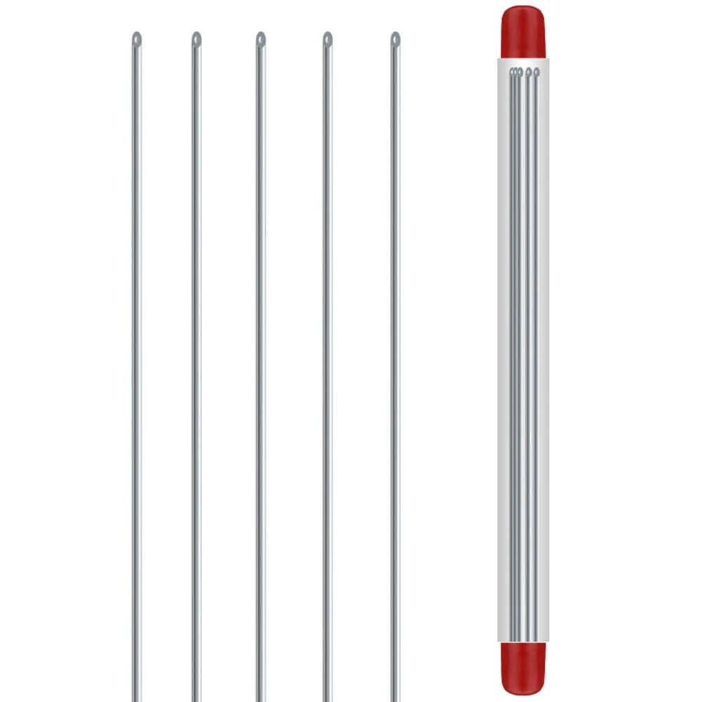 Fishing Worm Penetrating , Portable worm Hooking Needle, Stainless Steel Worm  Needles