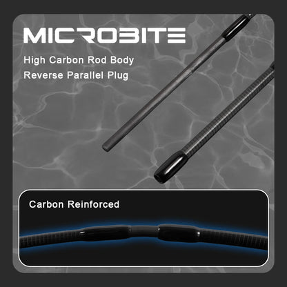 MIFINE MICROBITE Ajing Spinning Rod XUL-UL Fishing Rod 3g/5g for Saltwater Freshwater Light, FUJI Ring